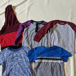 Boy 2T long sleeve shirt lot
